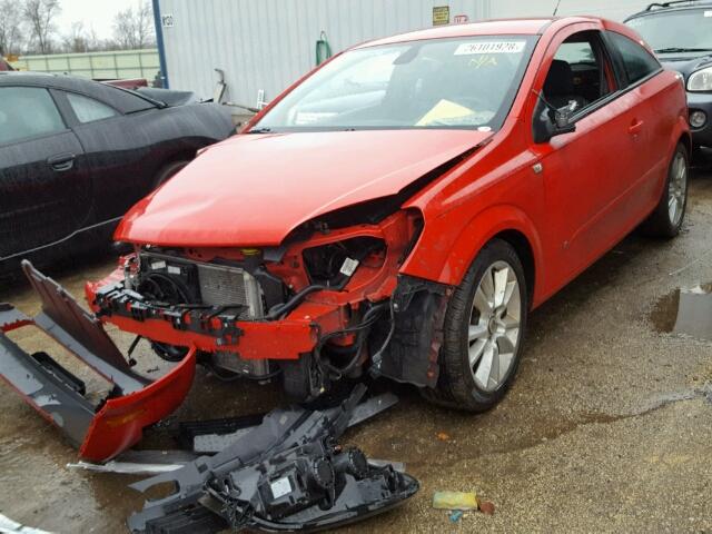 W08AT271085097536 - 2008 SATURN ASTRA XR RED photo 2