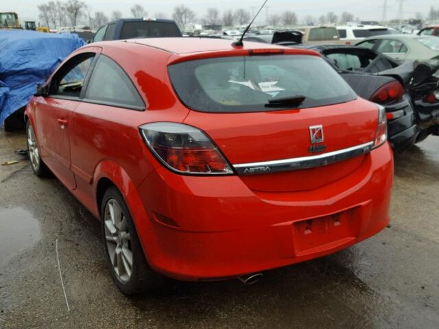 W08AT271085097536 - 2008 SATURN ASTRA XR RED photo 3