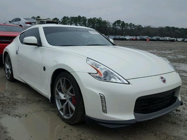 JN1AZ4EH5FM443104 - 2015 NISSAN 370Z BASE WHITE photo 1