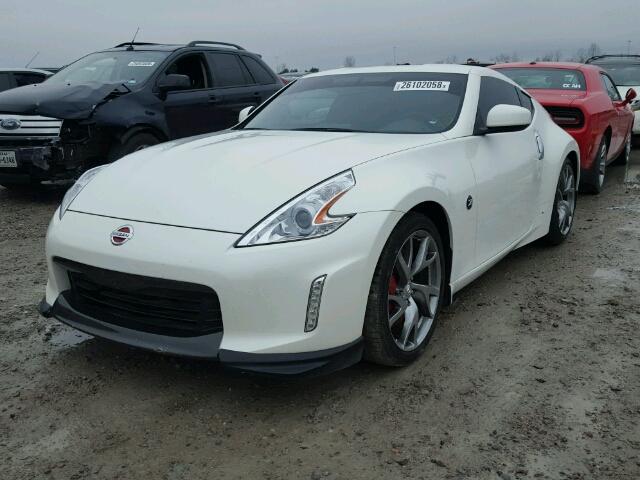 JN1AZ4EH5FM443104 - 2015 NISSAN 370Z BASE WHITE photo 2