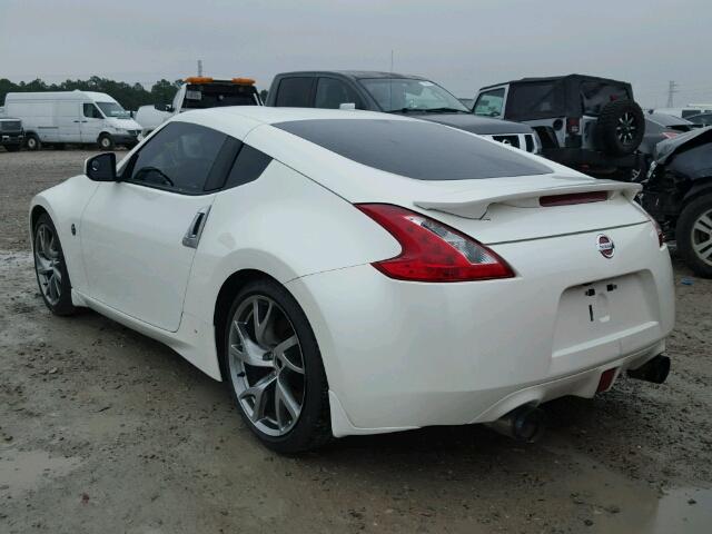 JN1AZ4EH5FM443104 - 2015 NISSAN 370Z BASE WHITE photo 3