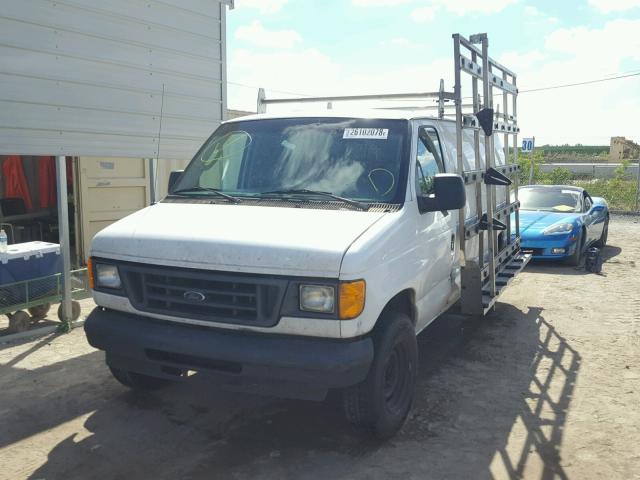 1FTNE24WX5HA31234 - 2005 FORD ECONOLINE WHITE photo 2