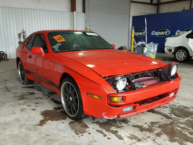 WP0AA0941KN450866 - 1989 PORSCHE 944 RED photo 1