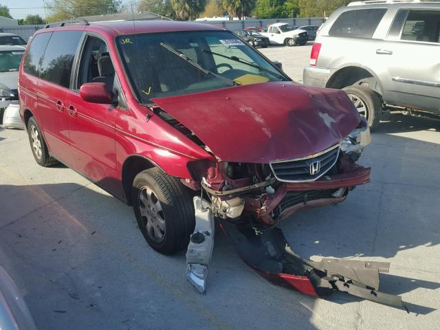 5FNRL18643B114084 - 2003 HONDA ODYSSEY EX RED photo 1