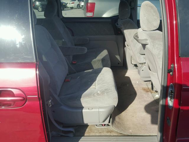 5FNRL18643B114084 - 2003 HONDA ODYSSEY EX RED photo 6