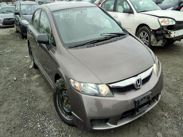 2HGFA16469H011117 - 2009 HONDA CIVIC DX-G GRAY photo 1