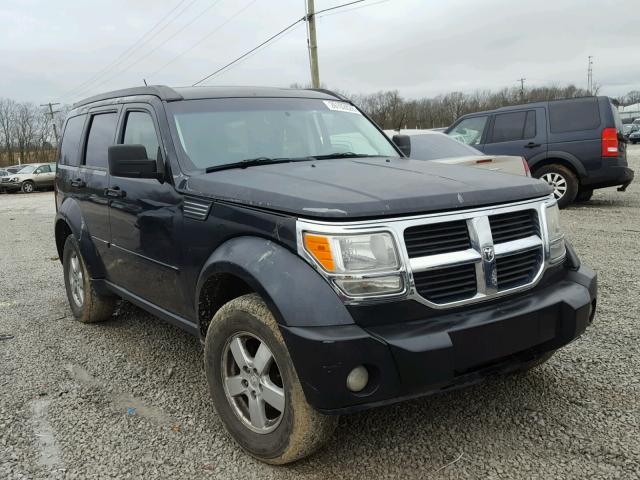 1D8GU28KX9W514454 - 2009 DODGE NITRO SE BLACK photo 1