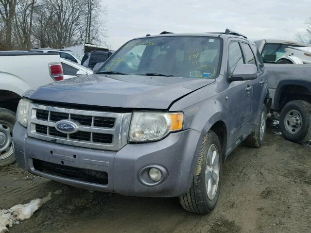 1FMCU94118KB14870 - 2008 FORD ESCAPE LIM GRAY photo 2