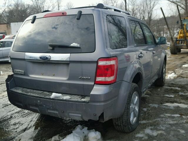 1FMCU94118KB14870 - 2008 FORD ESCAPE LIM GRAY photo 4