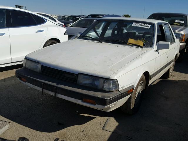 JM1GC22A2H1105930 - 1987 MAZDA 626 WHITE photo 2