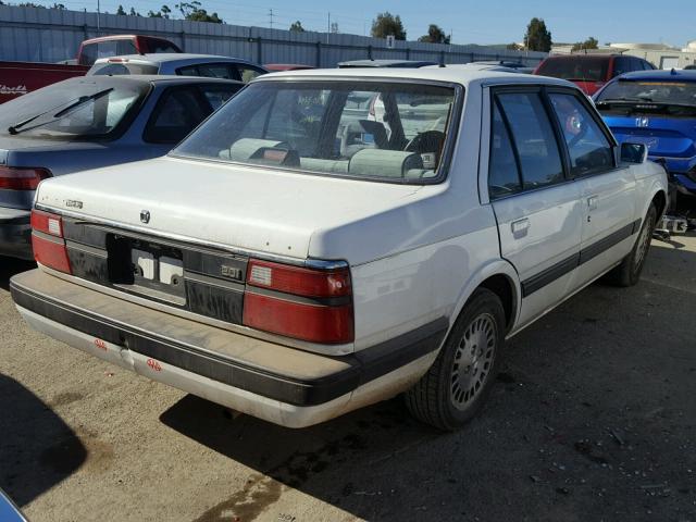 JM1GC22A2H1105930 - 1987 MAZDA 626 WHITE photo 4