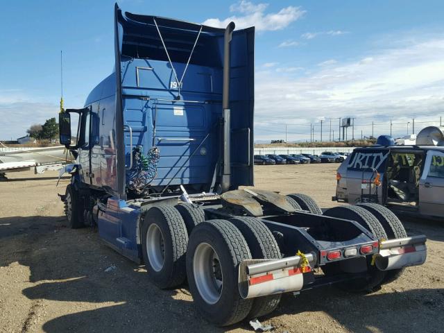 4V4NC9EG0DN567149 - 2013 VOLVO VN VNL BLUE photo 3