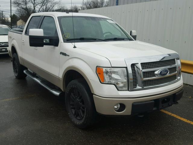 1FTFW1EV5AFB26243 - 2010 FORD F150 SUPER WHITE photo 1