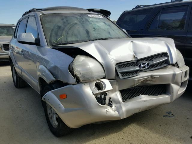 KM8JN12D76U419505 - 2006 HYUNDAI TUCSON GLS SILVER photo 1