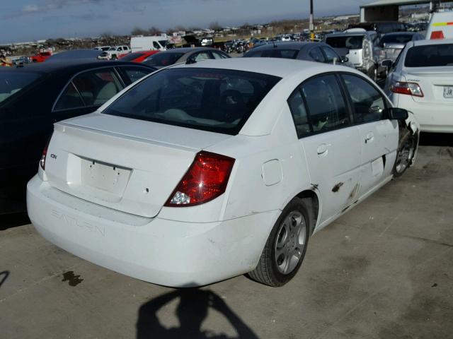 1G8AJ52F55Z165488 - 2005 SATURN ION LEVEL WHITE photo 4