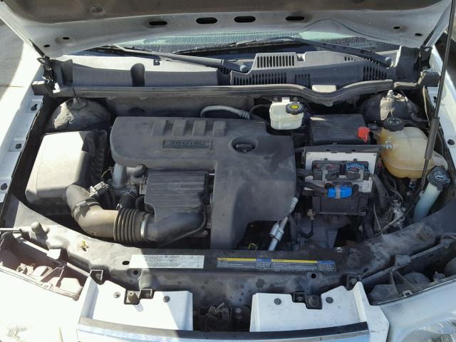 1G8AJ52F55Z165488 - 2005 SATURN ION LEVEL WHITE photo 7