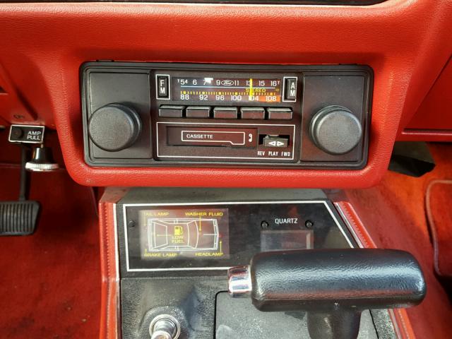 1FABP2737DF176732 - 1983 FORD MUSTANG RED photo 9