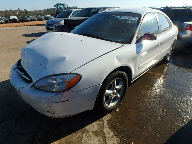 1FAFP53U93A192377 - 2003 FORD TAURUS SE WHITE photo 2