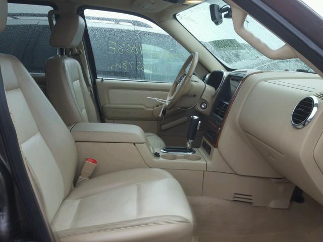 1FMEU74E66UA57535 - 2006 FORD EXPLORER E GRAY photo 5