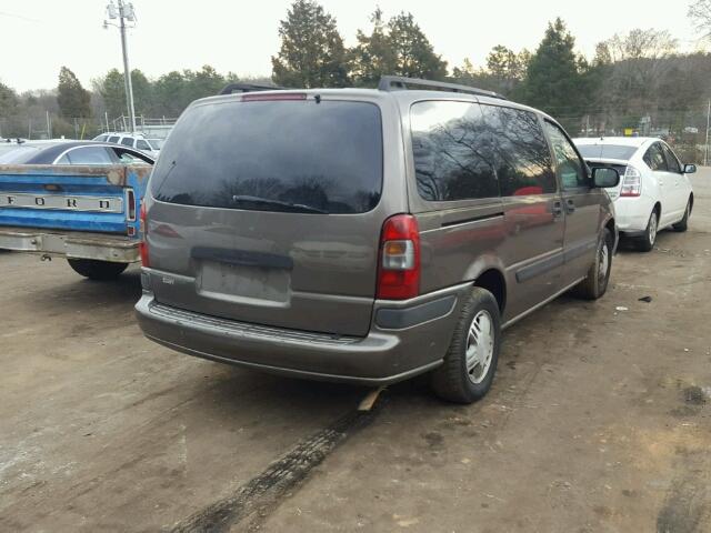 1GNDV23E85D137927 - 2005 CHEVROLET VENTURE LS BROWN photo 4