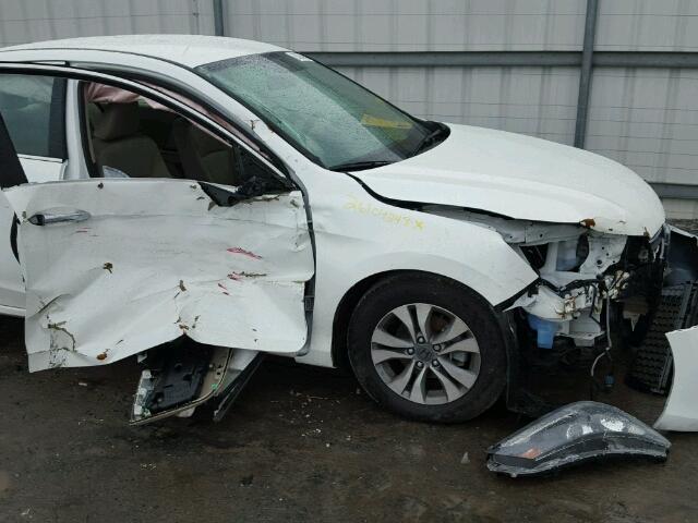 1HGCR2F34EA206957 - 2014 HONDA ACCORD LX WHITE photo 9