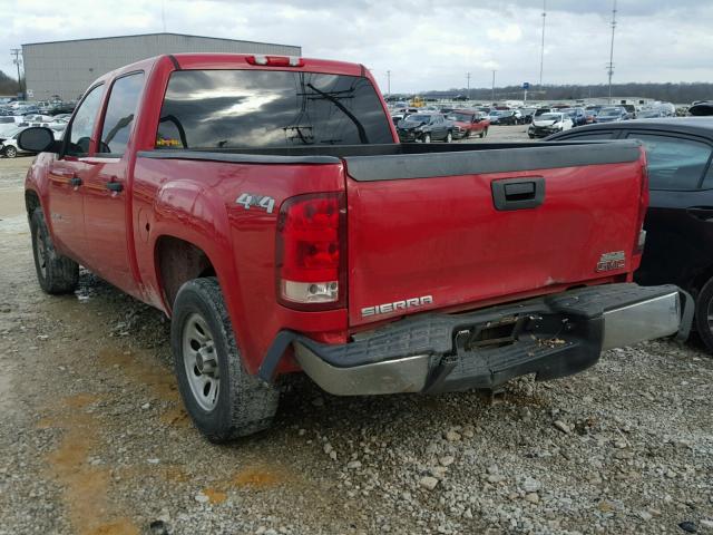 2GTEK13M271682527 - 2007 GMC NEW SIERRA RED photo 3