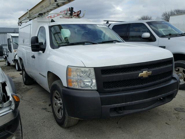 1GCEC14X08Z135173 - 2008 CHEVROLET SILVERADO WHITE photo 1