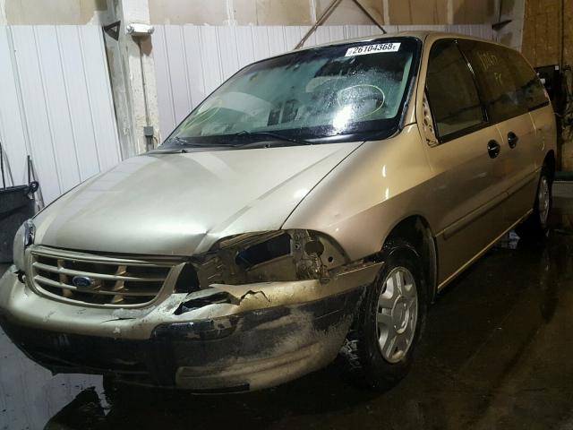 2FMZA5144YBB92192 - 2000 FORD WINDSTAR L GOLD photo 2