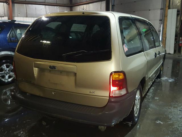 2FMZA5144YBB92192 - 2000 FORD WINDSTAR L GOLD photo 4