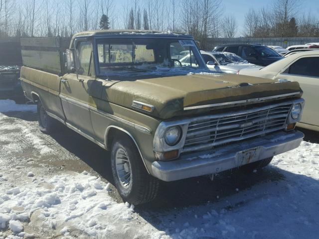 F10YRD59461 - 1968 FORD BRONCO GREEN photo 1