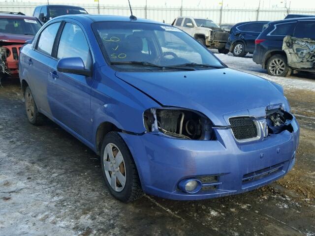 KL2TX55E69B377074 - 2009 PONTIAC G3 WAVE SE BLUE photo 1