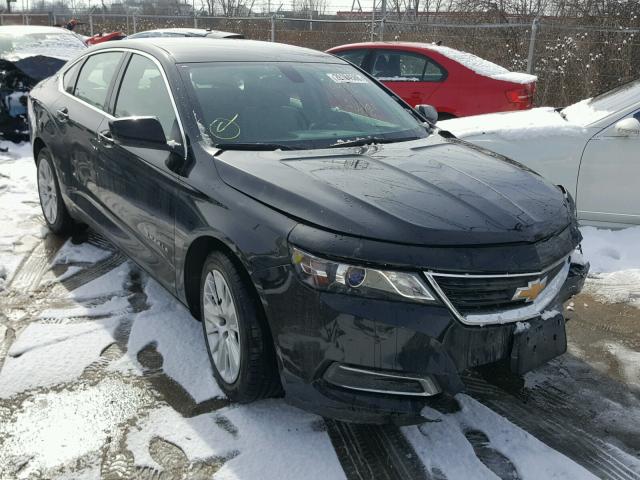 1G11Z5S37HU211384 - 2017 CHEVROLET IMPALA LS BLACK photo 1