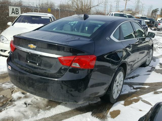 1G11Z5S37HU211384 - 2017 CHEVROLET IMPALA LS BLACK photo 4