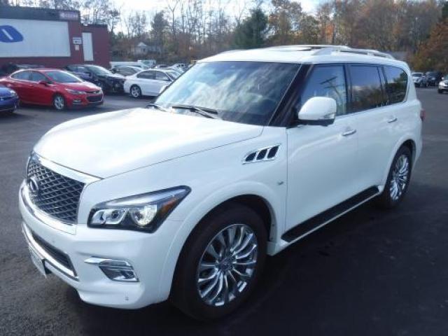 JN8AZ2NF1H9644296 - 2017 INFINITI QX80 BASE WHITE photo 1