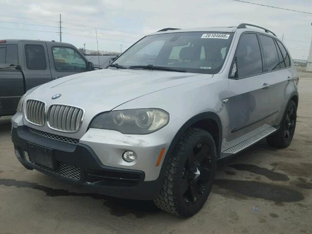 4USFE83597LY64680 - 2007 BMW X5 4.8I SILVER photo 2