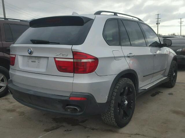 4USFE83597LY64680 - 2007 BMW X5 4.8I SILVER photo 4