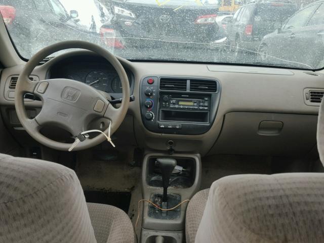 2HGEJ6614YH539123 - 2000 HONDA CIVIC BASE 绿色 照片 9