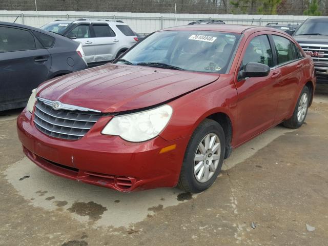 1C3LC46KX7N592013 - 2007 CHRYSLER SEBRING RED photo 2