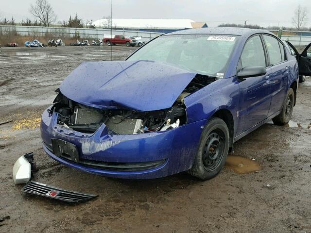 1G8AJ55F36Z201871 - 2006 SATURN ION LEVEL BLUE photo 2