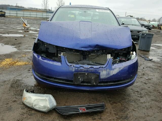 1G8AJ55F36Z201871 - 2006 SATURN ION LEVEL BLUE photo 9