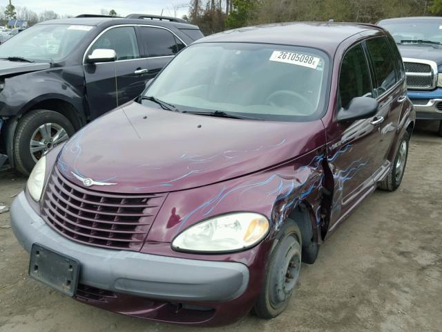 3C4FY48B03T626557 - 2003 CHRYSLER PT CRUISER MAROON photo 2