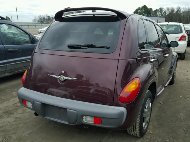 3C4FY48B03T626557 - 2003 CHRYSLER PT CRUISER MAROON photo 4