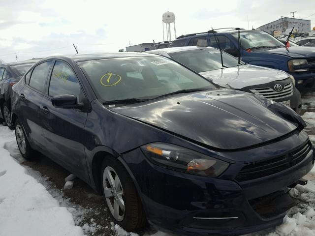 1C3CDFBA7GD623116 - 2016 DODGE DART SXT BLUE photo 1