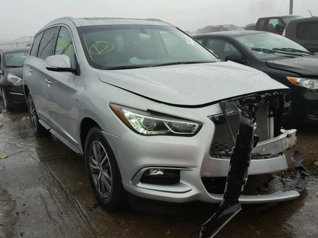 5N1AL0MM3GC515507 - 2016 INFINITI QX60 SILVER photo 1