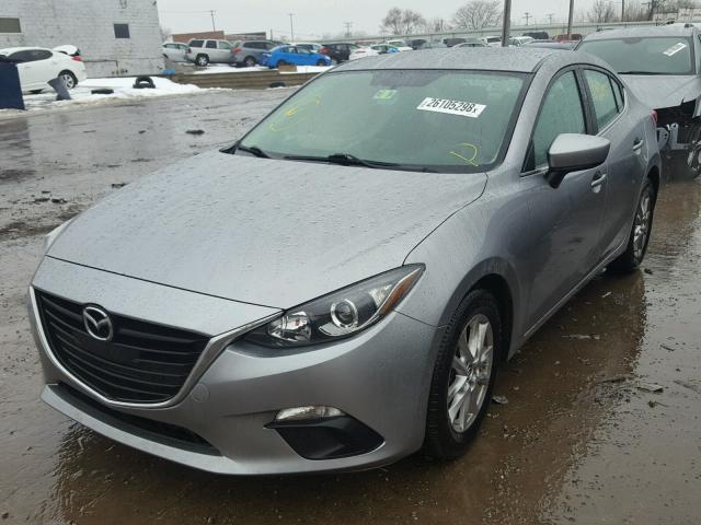 JM1BM1U78G1323999 - 2016 MAZDA 3 SPORT GRAY photo 2