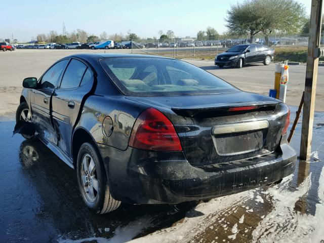 2G2WP522751167523 - 2005 PONTIAC GRAND PRIX BLACK photo 3