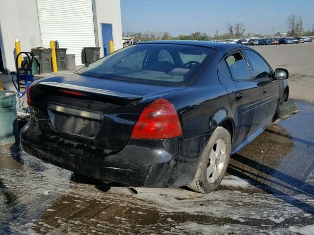 2G2WP522751167523 - 2005 PONTIAC GRAND PRIX BLACK photo 4