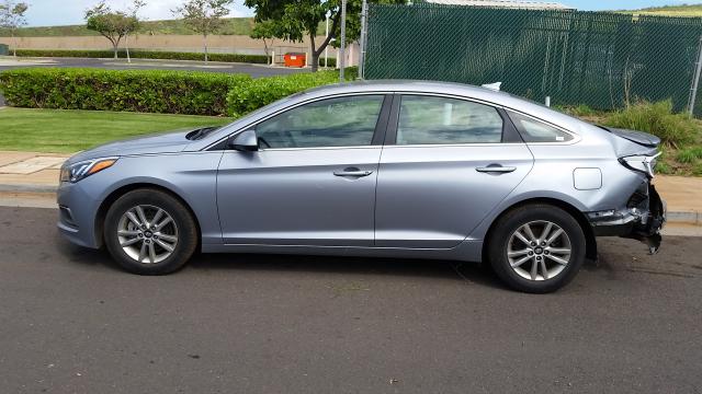 5NPE24AF6GH283298 - 2016 HYUNDAI SONATA SE SILVER photo 9