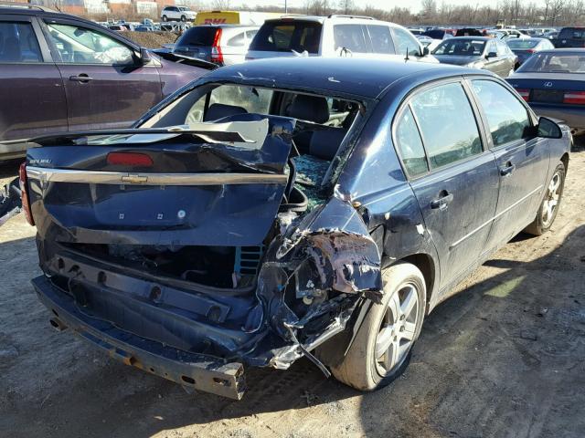 1G1ZU53856F242565 - 2006 CHEVROLET MALIBU LTZ BLUE photo 4