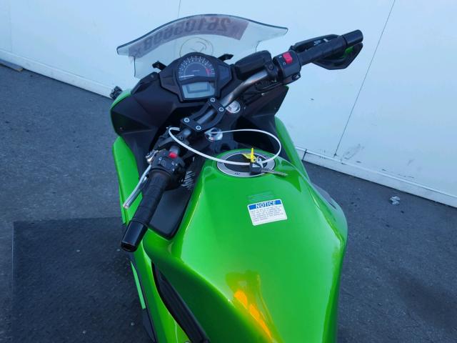 JKAEXEE1XFDA19881 - 2015 KAWASAKI EX650 E GREEN photo 5